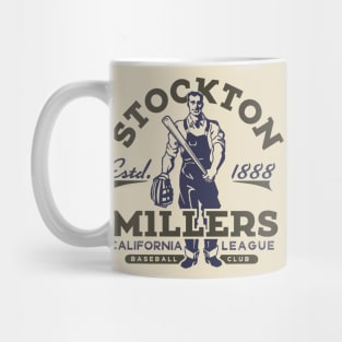 Stockton Millers Baseball Mug